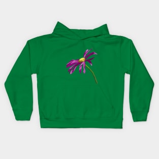 Single Purple Daisy Kids Hoodie